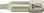 WERA 05071025001 3868/1 # 2 X 25 MM BITS FOR SQUARE SOCKET HEAD SCREW