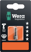 WERA 05073931001 868/1 IMP DC # 2 X 25 MM SB BITS FOR SQUARE SOCKET HEAD SCREW, IMPACT