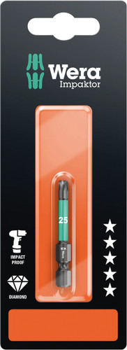 WERA 05073964001 867/4 IMP DC TX 20 X 50 MM SB TORX-BITS, IMPACT