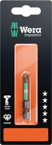 WERA 05073965001 867/4 IMP DC TX 25 X 50 MM SB TORX-BITS, IMPACT