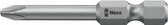 WERA 05380201001 851/4 J PH 0 X 89 MM BITS FOR PHILLIPS SCREWS