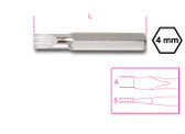 BETA 012560001 1256 LP0,8-BITS FOR SLOTTED HEAD SCREWS 1256 LP0,8