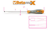 BETA 012900003 1290 2,5X50-SCREWDRIVERS SLOTTED HEAD 1290 2,5X50