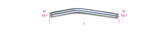 BETA 017500050 1750 RC-CURVED RIGID HOSE 1750 RC — product image 1