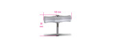BETA 017660020 1766 I-HANDLE FOR STEEL CABLE ITEM 1766G 1766 I — product image 1