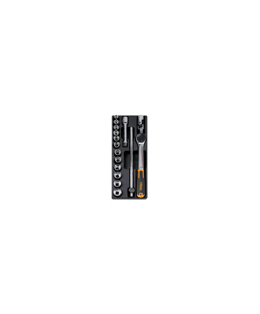 BETA 024000495 2400 TV100-EMPTY THERMOFORMED 1/4 2400 TV100 — product image 1