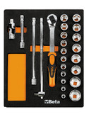 BETA 024500083 2450 M83-24 TOOLS IN SOFT THERMOFORMED 2450 M83