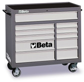 BETA 038000003 C38G-MOBILE ROLLER CAB 11 DRAWERS GREY