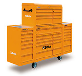 BETA 038000201 C38 CO-MOBILE ROLLER CAB 33 DRAW. ORANGE