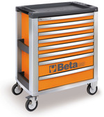 BETA 039000041 C39 O/8-MOBILE ROLLER CAB 8 DRAW. ORANGE