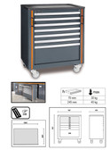 BETA 055000201 C55 C7-MOBILE ROLLER CAB WITH 7 DRAWERS