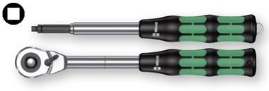 2Piece 4013288184320 Wera 05004095001 Zyklop Hybrid Set