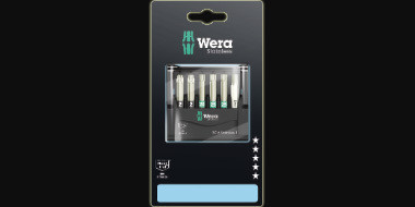 WERA 05073634001 BIT-CHECK 6 STAINLESS 1 SB BITS ASSORTMENT