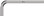 WERA 05021035001 950 HEX-PLUS SW 4.5 HEX KEY