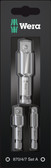 WERA 05073200001 870/4/7 SET A SB ADAPTOR-SET