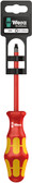 WERA 05100024001 168I # 1 X 80 MM HANG-TAG VDE INSULATED SCREWDRIVER