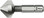 WERA 05104631001 8463-FLUTE COUNTERSINK BIT 8.3 MM COUNTERSINK BIT