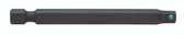 Bondhus 71360 Hex End Power Bit with ProHold for 1/4" Hex Drive, 4mm x 3" Long