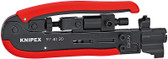 Knipex 97 40 20 SB Compression Tool for Coax conectors