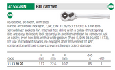 Stahlwille 11132020 Bitratchet