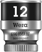 WERA  05003727001 8790 HMA HF Zyklop Socket with 1/4" Drive with Holding Function, 12.0 mm