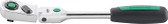 Stahlwille 11261010 Flexible Joint Fine Tooth Ratchet, 1/4" Drive 416QR