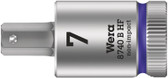 WERA 05003037001 8740 B HF Hex-Plus SW 7,0 x 38,5 mm Zyklop bit socket with 3/8" drive holding function