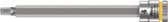 WERA 05003334001 8740 A HF Zyklop bit socket with 1/4" drive with holding function, 4,0 x 100 mm