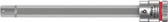 WERA 05003338001 8740 A HF Zyklop bit socket with 1/4" drive with holding function, 6,0 x 100 mm