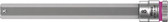 WERA 05003340001 8740 A HF Zyklop bit socket with 1/4" drive with holding function, 8,0 x 100 mm