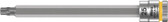 WERA 05003366001 8767 A HF Torx Zyklop bit socket with 1/4" drive with holding function , TX 25 x 100 mm