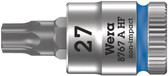 WERA 05003367001 8767 A HF Torx Zyklop bit socket with 1/4" drive with holding function , TX 27 x 28 mm