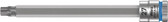 WERA 05003368001 8767 A HF Torx Zyklop bit socket with 1/4" drive with holding function , TX 27 x 100 mm
