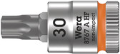 WERA 05003369001 8767 A HF Torx Zyklop bit socket with 1/4" drive with holding function , TX 30 x 28 mm