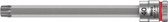 WERA 05003372001 8767 A HF Torx Zyklop bit socket with 1/4" drive with holding function , TX 40 x 100 mm