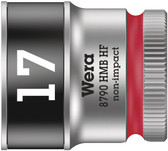 WERA 05003751001 8790 HMB HF 17,0 Zyklop socket with 3/8" drive, holding function
