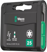 WERA 05057774001 Bit-Box 20 BTZ TX-867/1 TORX¬® BTZ 20 x TX 25x25;