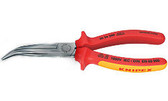 Knipex 26 28 200 SBA 8'' Angled Long Nose Pliers w/ Cutter-1,000V Insulated