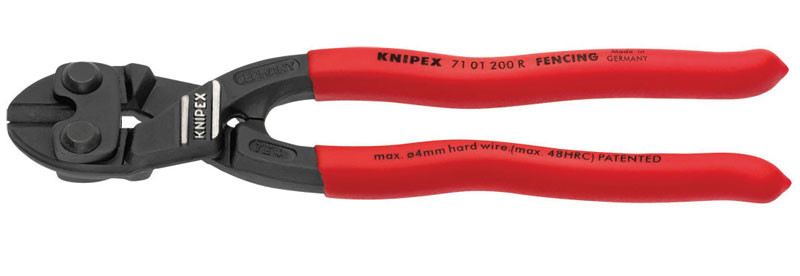 Knipex 71 01 200 R SBA 8'' High Leverage CoBolt¬Æ Fencing Cutters