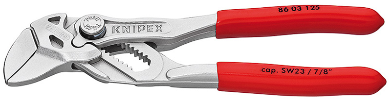 Knipex 86 03 125 SBA 5'' Mini Pliers Wrench - ChadsToolbox.com Inc