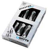 Knipex 9T 670002 MAXXPRO 5 Pc Stainless Steel Set: 3 Slotted, 2 Phillips