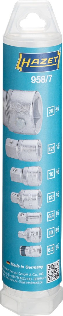 Hazet 958//7 Adapter Set