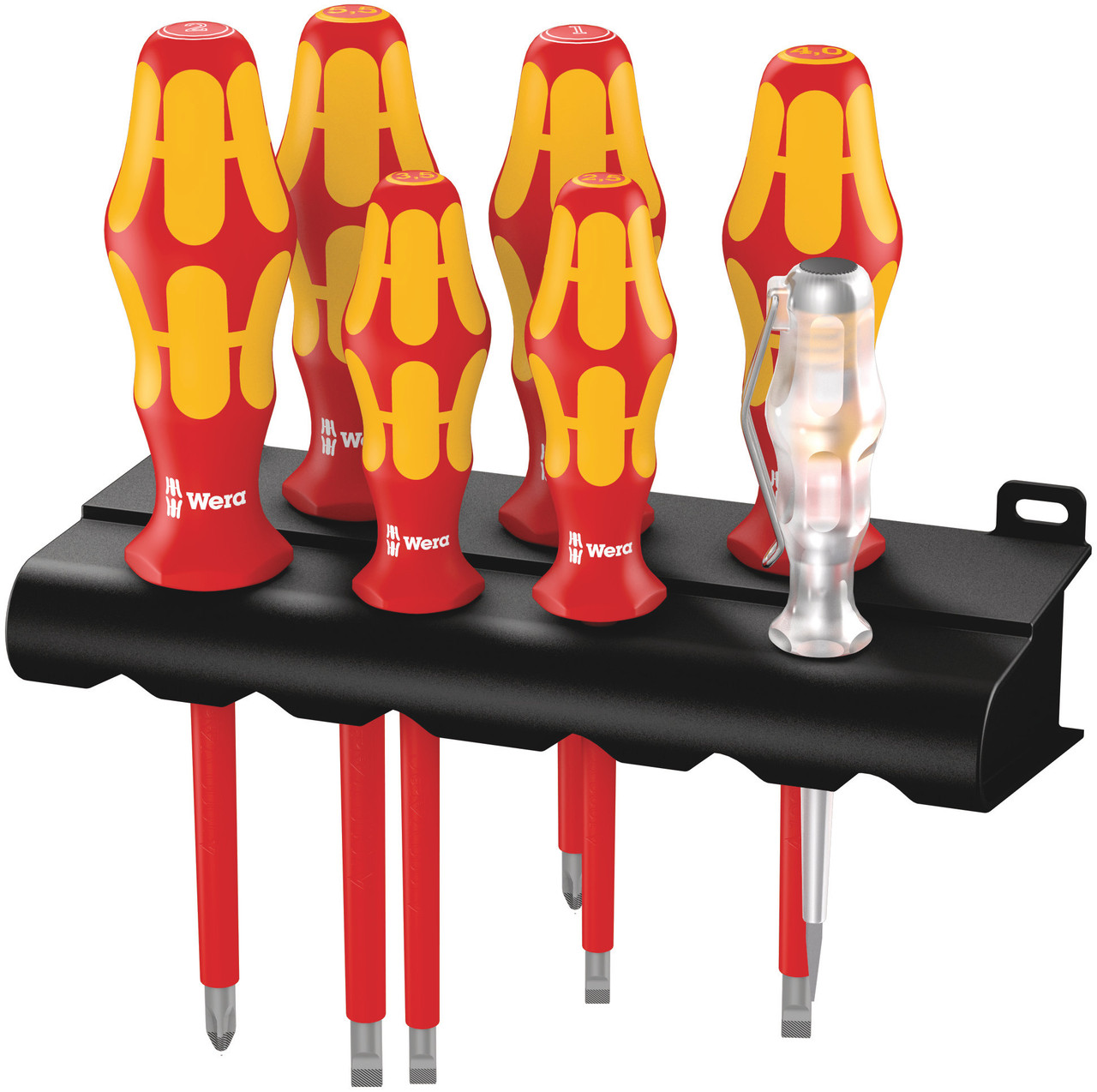 5 Piece Wera 05345220001 Kraftform Plus Torx Screwdriver Set