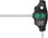 WERA 05023342001 T-Handle Hex driver with Holding Function 454 Hex-Plus HF 5 x 100 mm