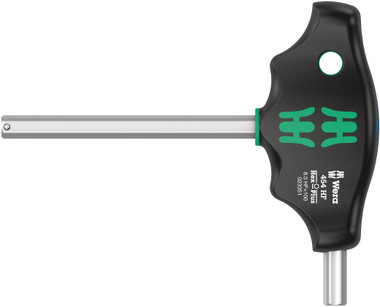 WERA 05023351001 T-Handle Hex driver with Holding Function 454 Hex-Plus HF 8 x 100 mm