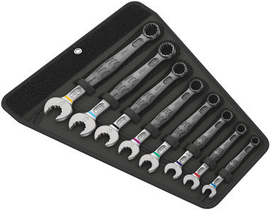 WERA 05020241001 New Joker 6003 Combination Wrench set Imperial; 8 pieces; 5/16"; 3/8"; 7/16"; 1/2"; 9/16"; 5/8"; 11/16"; 3/4" in textile pouch 6003 Joker 8 Set Imperial 1