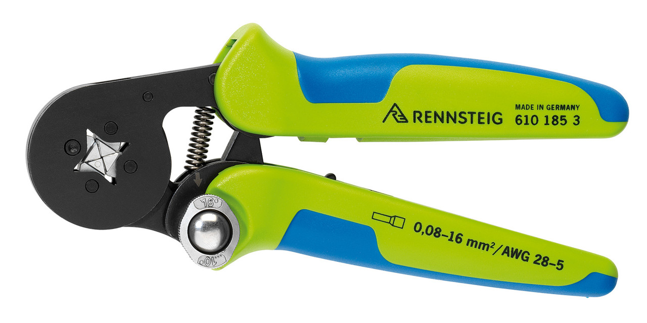 Rennsteig 6101853 Automatic Ratcheting Ferrule Crimping Tool