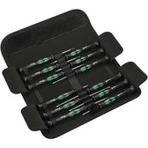WERA 05073678001 Kraftform Micro-Set/8 A Slotted