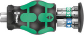 WERA 05008875001 Kraftform Kompakt Stubby Magazine 3 Bitholding screwdriver with magazine