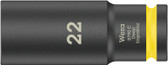 WERA 05004838001 8790 C Impaktor Deep socket with 1/2" drive, 22 x 83 mm